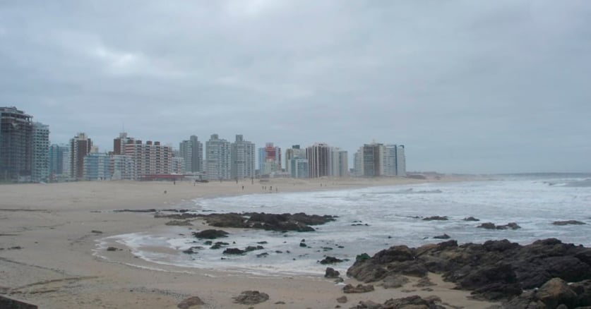 LLuvia en Punta del Este